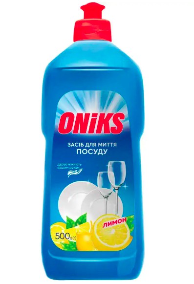 Oniks засіб д/миття посуду 1000гр лимон